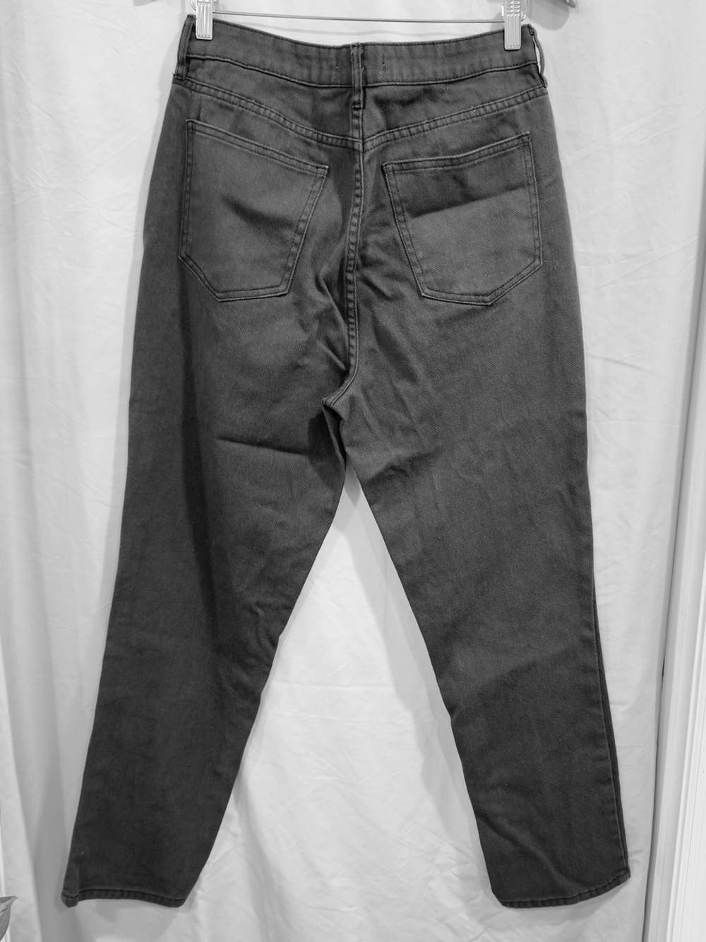 PacSun Gray Mom Jeans Women’s Size 30 High Rise Straight Leg Denim - Picture 4 of 12